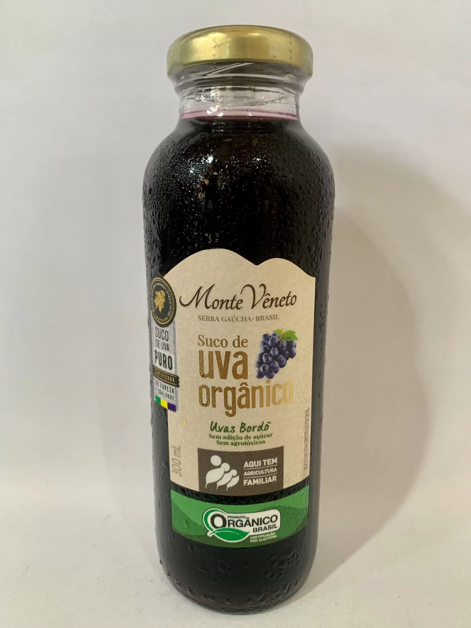 Suco de uva orgânico 300 mL Monte Vêneto