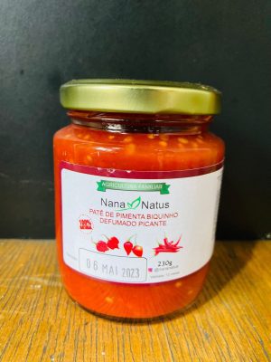 Patê de pimenta biquinho defumado picante
