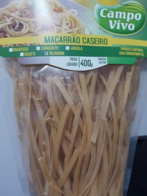 Macarrão caseiro 400g