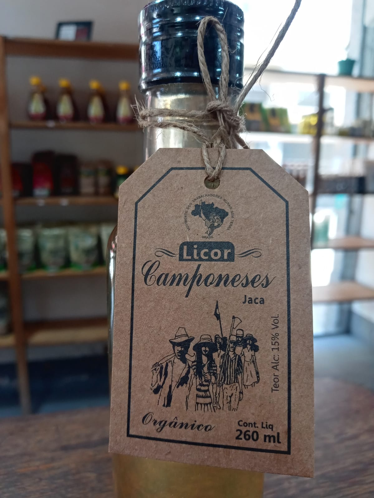Licor orgânica jaca 260ml